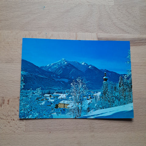 AK Winter in Greifenburg.