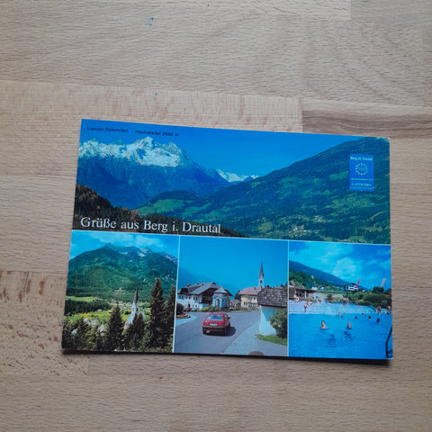 AK Grüße aus Berg im Drautal.