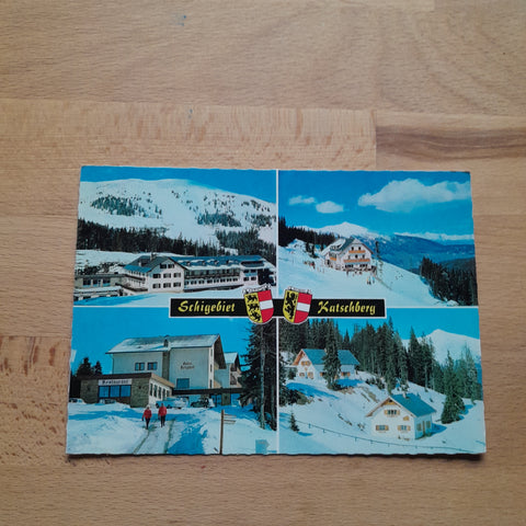 AK Schigebiet Katschberg.
