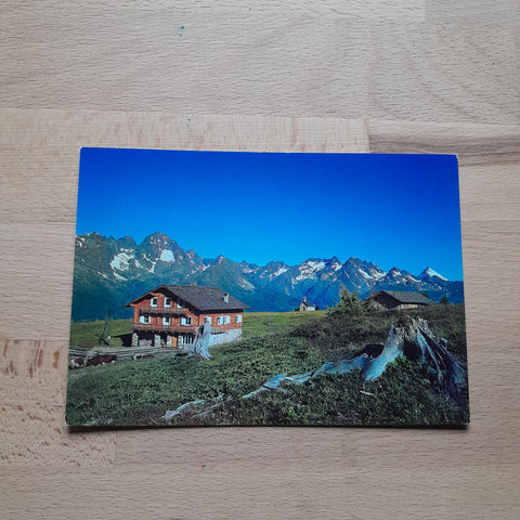 AK Alpengasthaus Glocknerblick. Bes. G. Granig, Sagritz 10. Döllach.