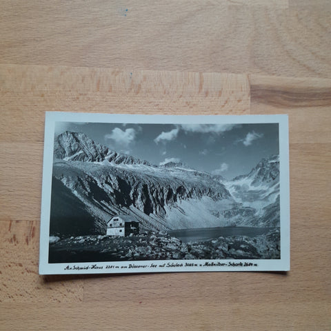AK Arthur v. Schmid Haus am Dössener See mit Säuleck u. Mallnitzerscharte.