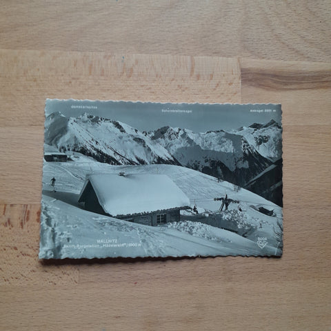 AK Mallnitz. Skilift Bergstation Häusleralm.