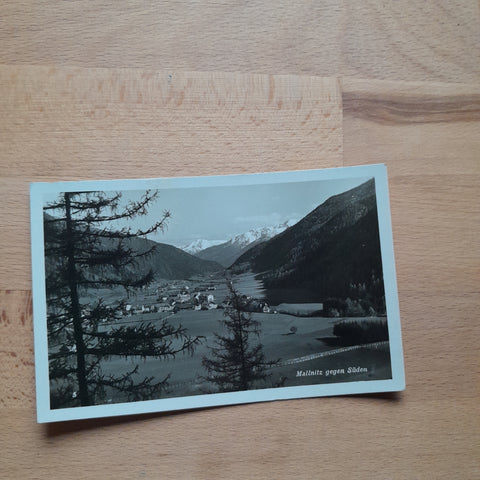 AK Mallnitz gegen Süden.
