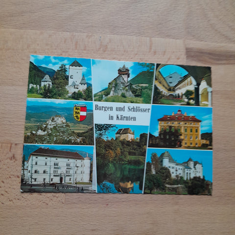 AK Burgen und Schlösser in Kärnten.