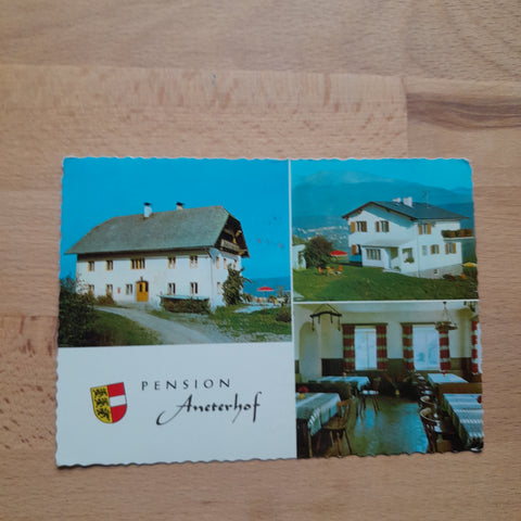 AK Spittal/Millstätter See. Gasthof Pension Aneterhof.