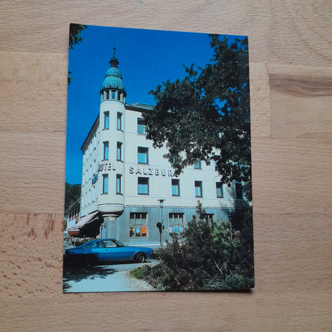 AK Spittal. Hotel Salzburg und Nebenhaus. Tiroler Straße 12.
