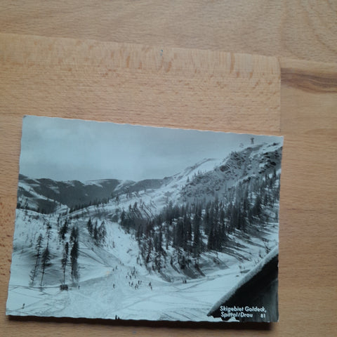 AK Skigebiet Goldeck. Spittal/Drau.