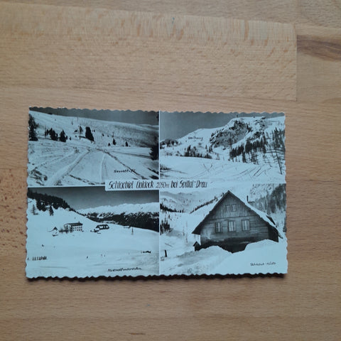 AK Schigebiet Goldeck bei Spittal/Drau.