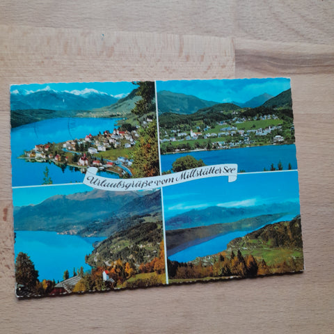 AK Urlaubsgrüße vom Millstätter See.