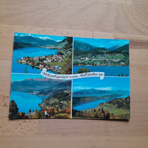 AK Urlaubsgrüße vom Millstätter See.