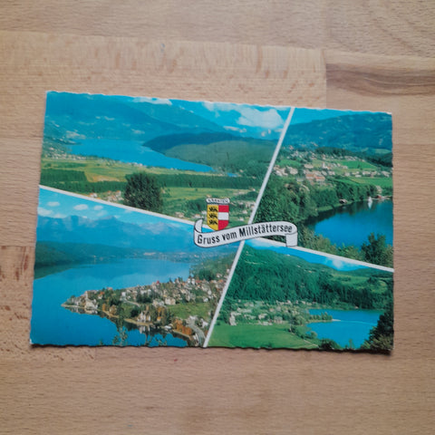 AK Gruss vom Millstättersee.