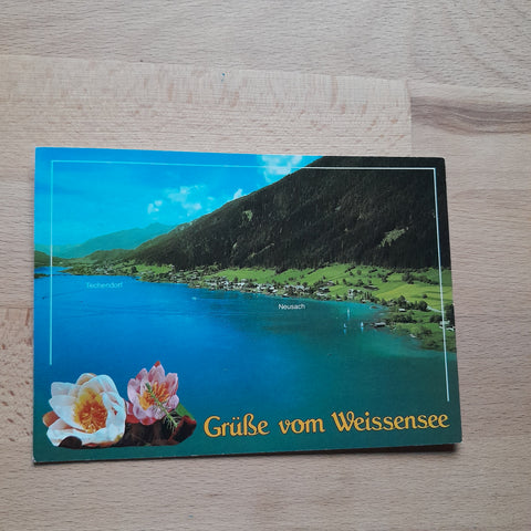 AK Grüße vom Weissensee.