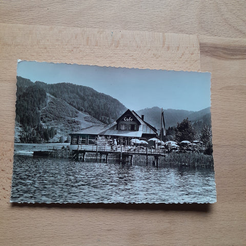 AK Techendorf Weissensee Cafe Berger.