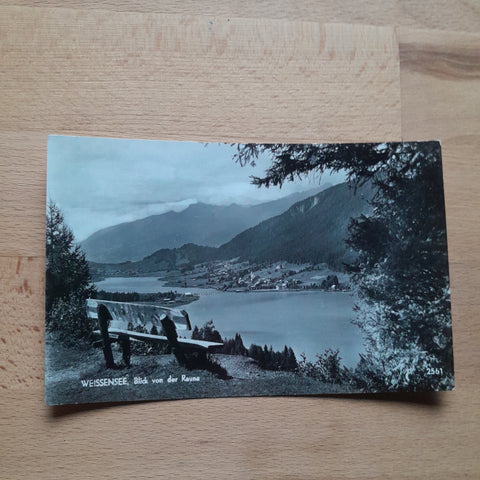 AK Weißensee. Blick von der Rauna.