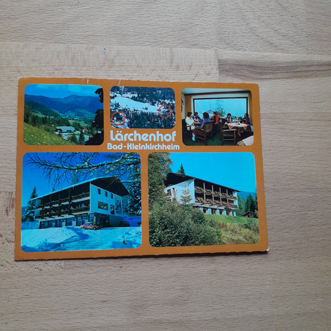 AK Bad Kleinkirchheim. Lärchenhof. Gasthof W. u. L. Schwager.