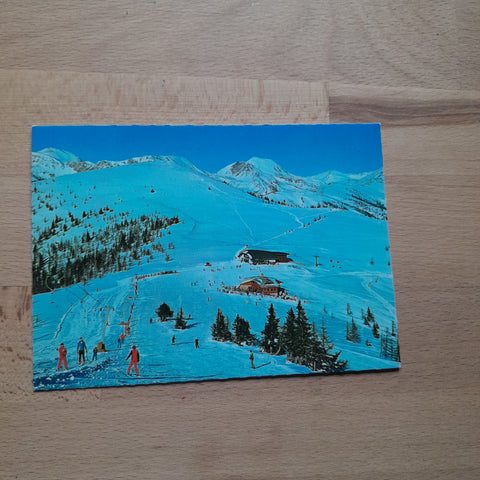 AK Skiparadies St. Oswald. Höhenplateau Priedröf Wiesernock.