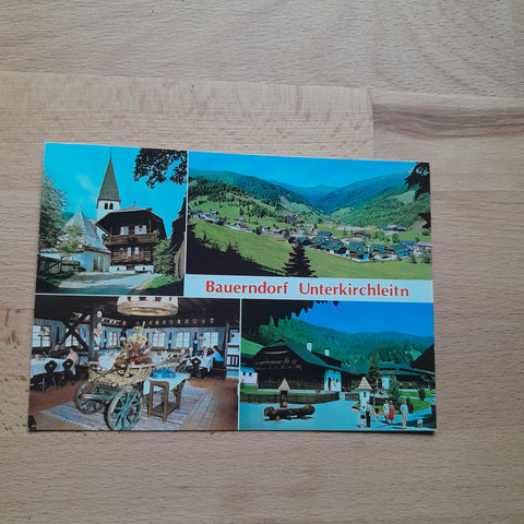 AK Bauerndorf Unterkirchleitn. St. Oswald Bad Kleinkirchheim.