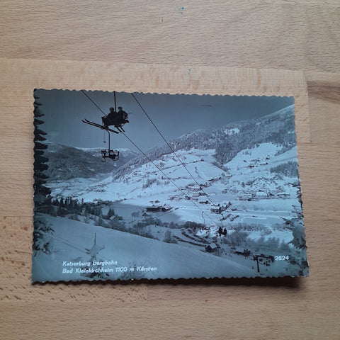 AK Kaiserburg Bergbahn. Bad Kleinkirchheim.