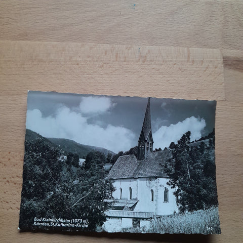 AK Bad Kleinkirchheim. St. Katharina Kirche.