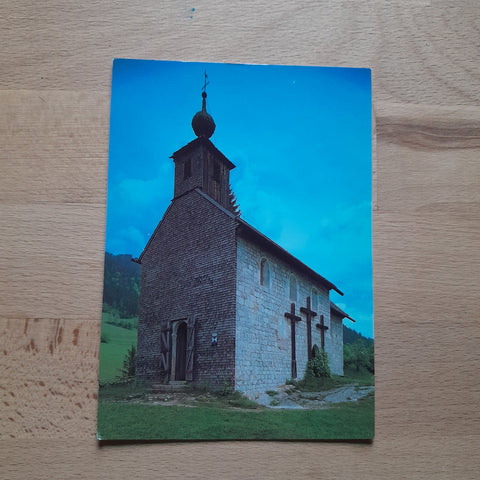 AK Johanneskapelle in Pürgg. Südwestansicht.