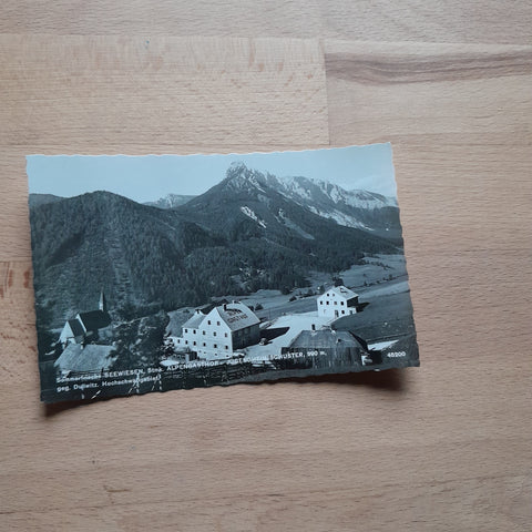 AK Seewiesen. Alpengasthof Jugendheim Schuster.