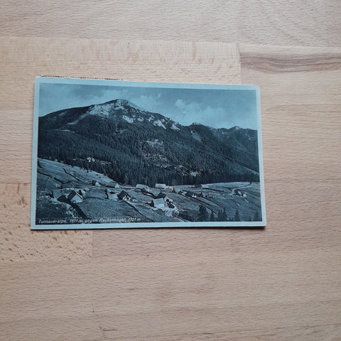AK Turnaueralpe gegen Rauschkogel. (1944)