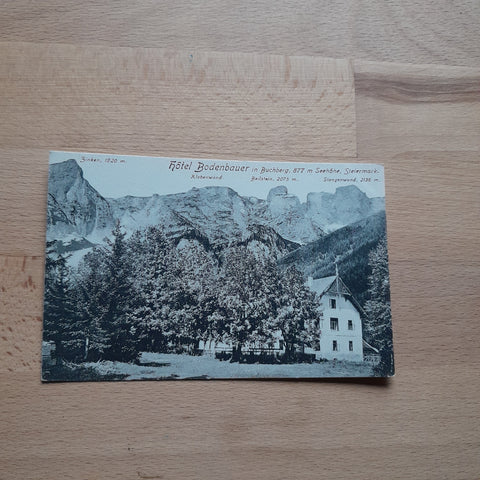AK Hotel Bodenbauer. (1909)