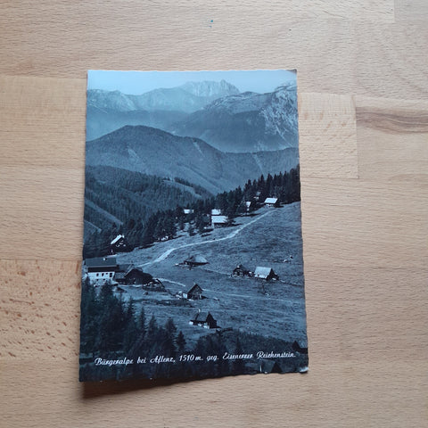 AK Bürgeralpe bei Aflenz geg. Eisenerzer Reichenstein.