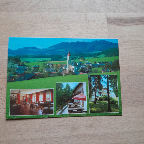 AK Gasthof Waldpension Familie Reisinger. Fladnitz.