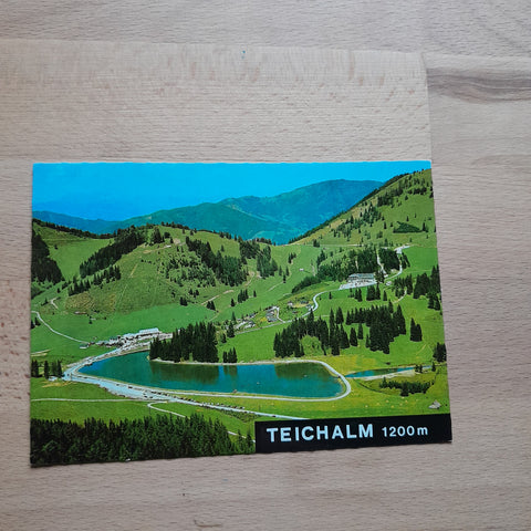 AK Teichalm. Alpengasthof Vorauer Zum Teichwirt.