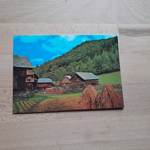 Stübing. Österreichisches Freilichtmuseum. Ennstaler Gehöft Laarer aus St. Nikolai im Sölktal.