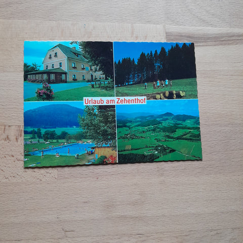 AK Semriach. Zehenthof. Oswald u. Renate Eisenberger.