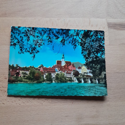 AK Frohnleiten. Partie an der Mur.