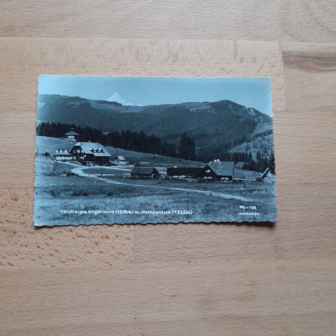 AK Teichalpe, Angerwirt mit Hochlantsch.