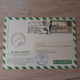 AK Klopeinersee. 84. Ballonpost Pro Juventute-Kinderdorfvereinigung. 26.10.1990 Gelaufen.