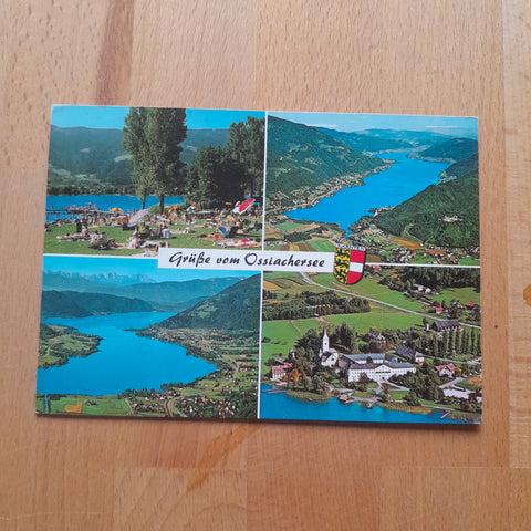 AK Grüße vom Ossiachersee.