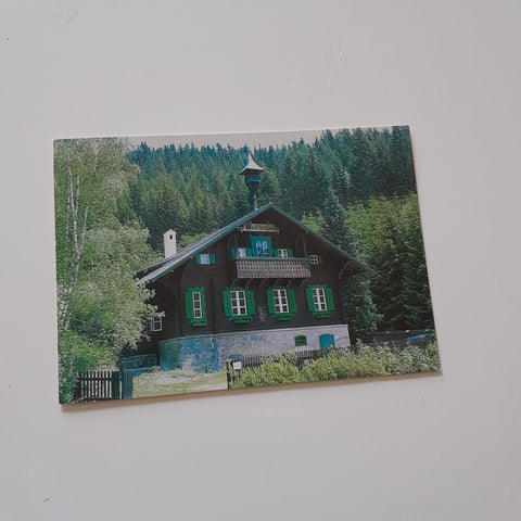 AK Alpl. Peter Rosegger's Waldschule. Wandermuseum.