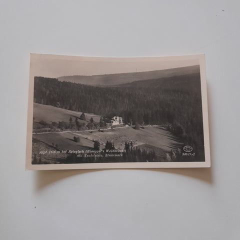 AK Alpl bei Krieglach. mit Teufelstein. (1938-39)