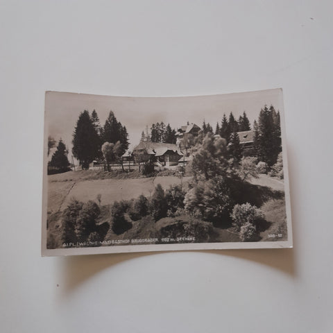 AK Alpl (Waldheimat) Gasthof Bruggraber. (1931-32)