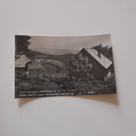 AK Peter Rosegger's Geburtshaus in Alpl.