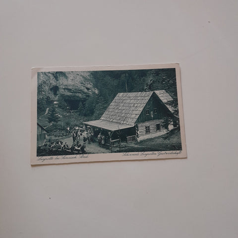 AK Lurgrotte bei Semriach. Schinnerls Lurgrotten Gastwirtschaft.