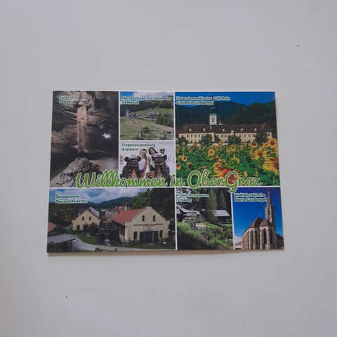 Willkommen in OberGraz. Lurgrotte Peggau. Maria Schnee Gleinalpe. Stift Rein. Gratkorn. Sensenwerk Deutschfeistritz. Stübing. Maria Straßengel.