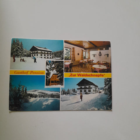 AK Strallegg. Gasthof Pension Zur Waldschnepfe.