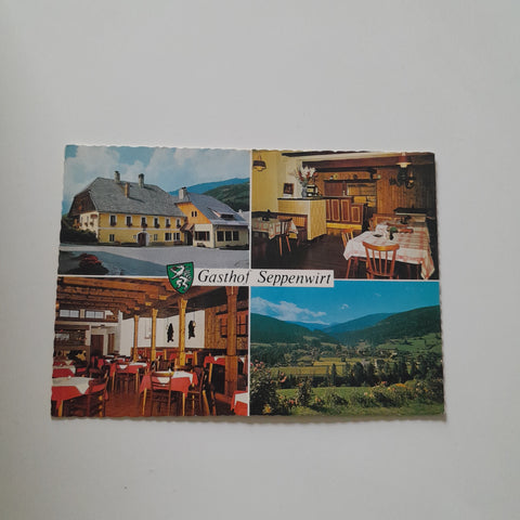 AK St. Lorenzen ob Murau. Gasthof Seppenwirt - Mühlbacher.