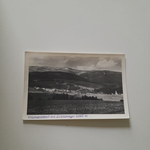 AK Hitzmannsdorf mit Zirbitzkogel.