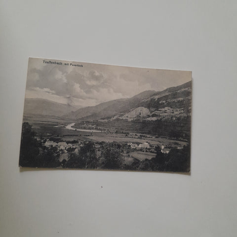 AK Teuffenbach mit Puxerloch. (1912/13)