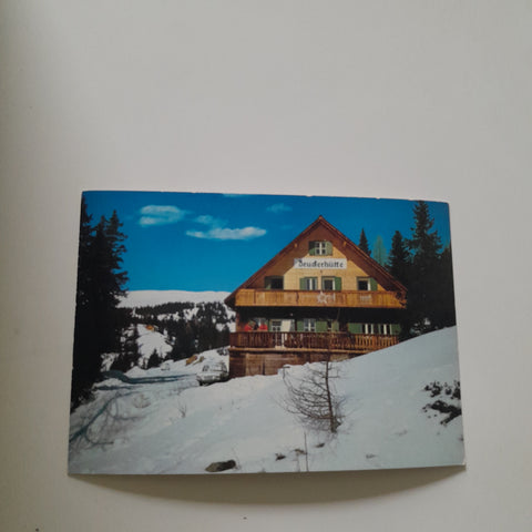 AK ÖAV Brucker-Hütte im Lachtal. Niederwölz.