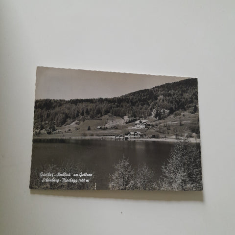 AK Gasthof Seeblick am Gellsee. Schönberg - Hochegg.