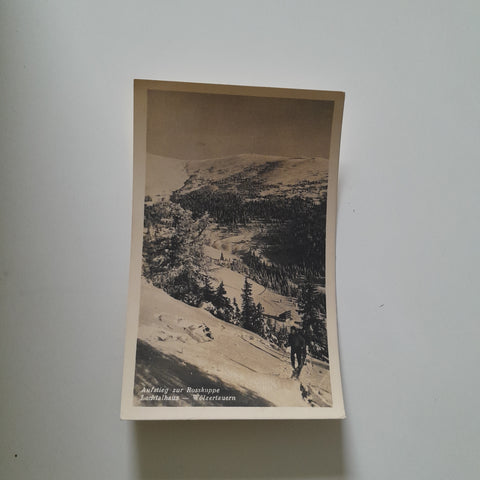 AK Aufstieg zur Rosskuppe. Lachtalhaus – Wölzertauern.