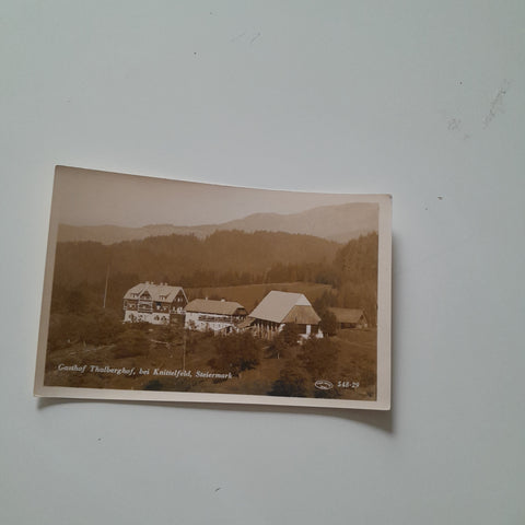 AK Gasthof Thalberghof bei Knittelfeld.